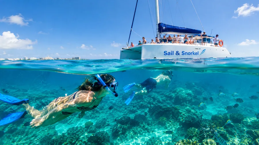 Catamaran Snorkeling Cruises from San Juan Sail Snorkel