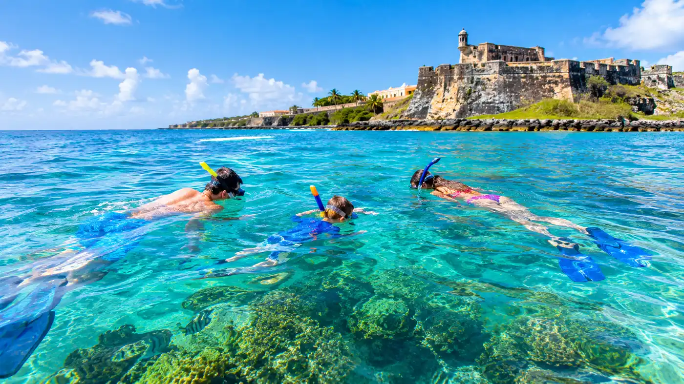 Safety First Best Area to Snorkel in San Juan for Families