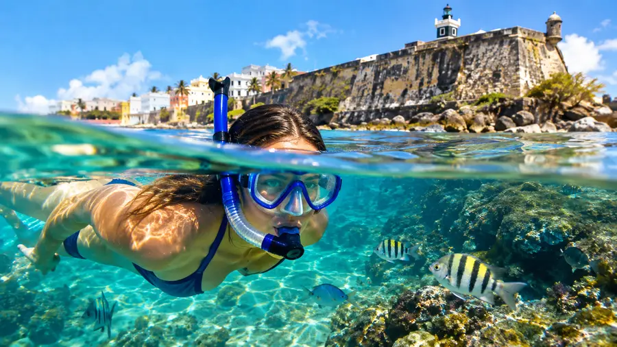 Buceo con snorkel en el Viejo San Juan: La historia se encuentra con el arrecife